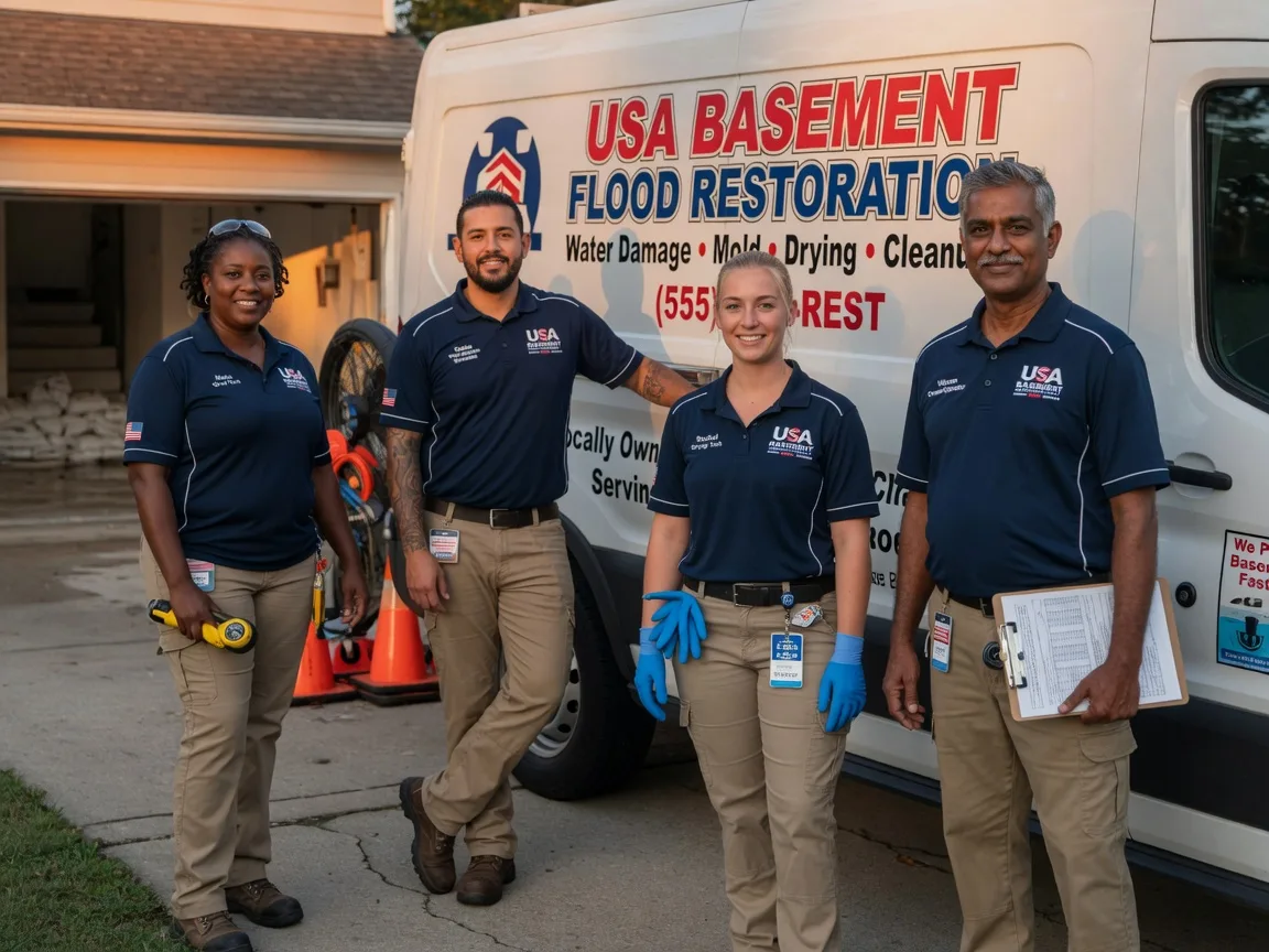 Basement Flood Cleanup company in Blue Grass, IA